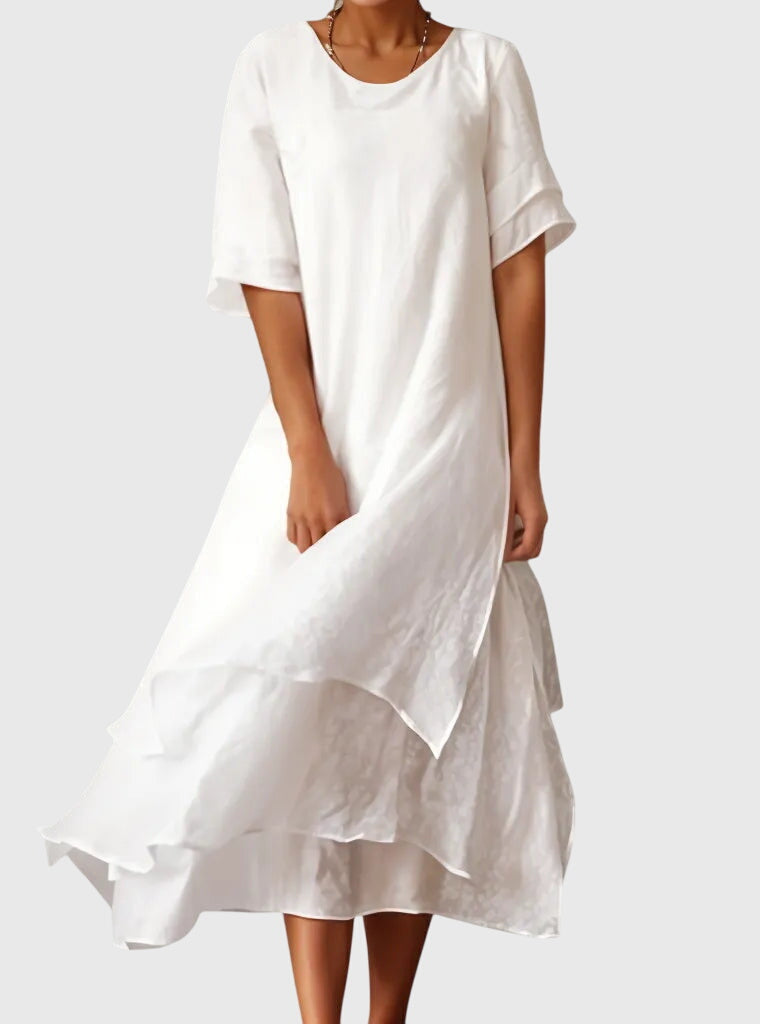 Women's Plus Size Elegant Summer Dress | Lightweight, Flattering Fit 1