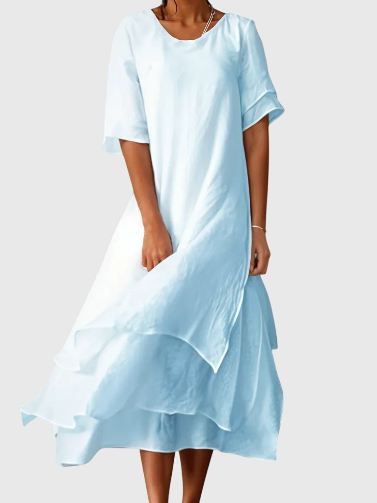 Women's Plus Size Elegant Summer Dress | Lightweight, Flattering Fit 3