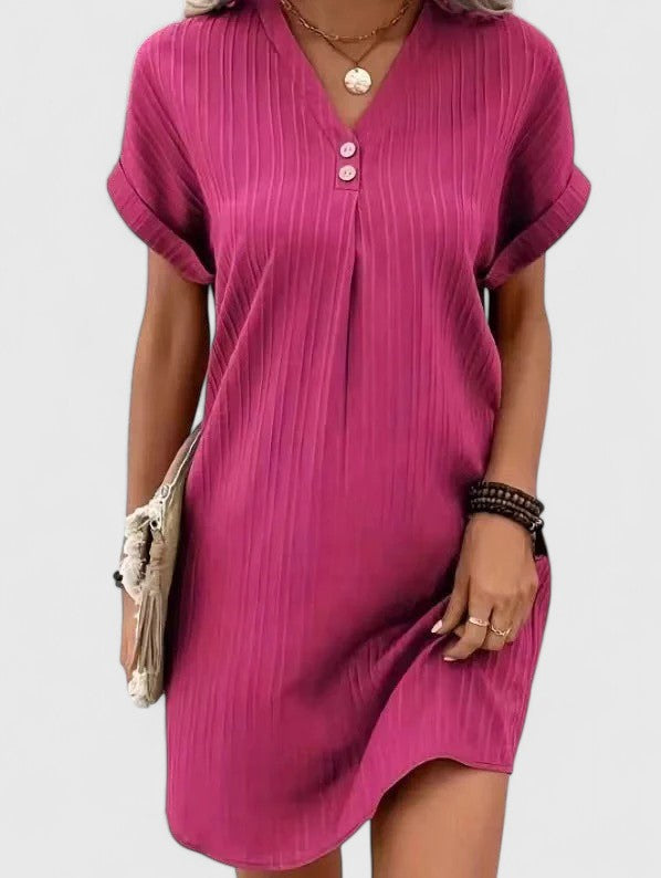 Women's Relaxed Draped Dress | Soft Lightweight Fabric 1