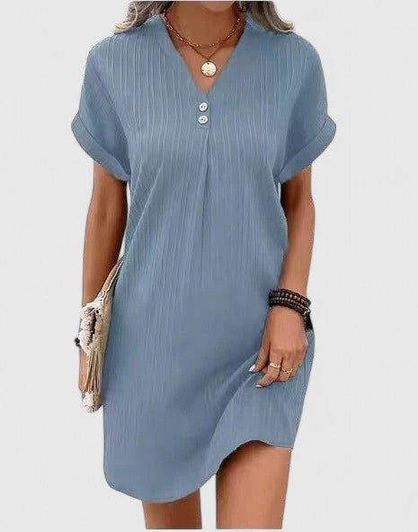 Women's Relaxed Draped Dress | Soft Lightweight Fabric 2