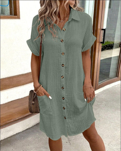 Women's Relaxed Fit Summer Dress | Breathable Fabric, Versatile Maxi Style 3