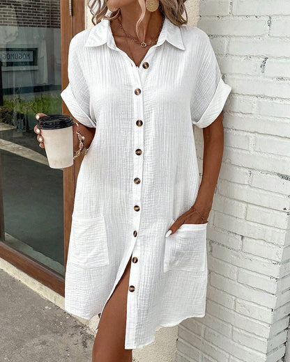 Women's Relaxed Fit Summer Dress | Breathable Fabric, Versatile Maxi Style 5