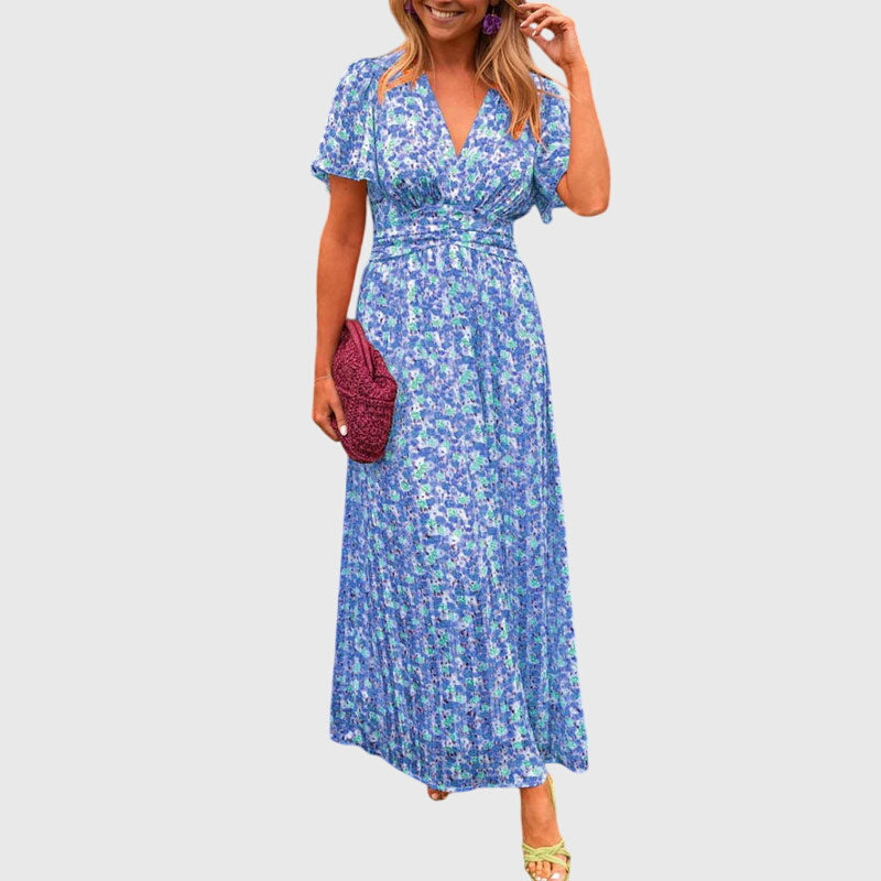 Women's Summer Dress | Light Breathable Floral Print, Flattering Fit 0