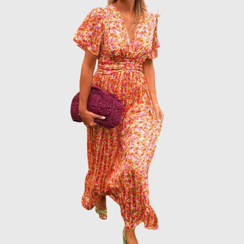 Women's Summer Dress | Light Breathable Floral Print, Flattering Fit 3
