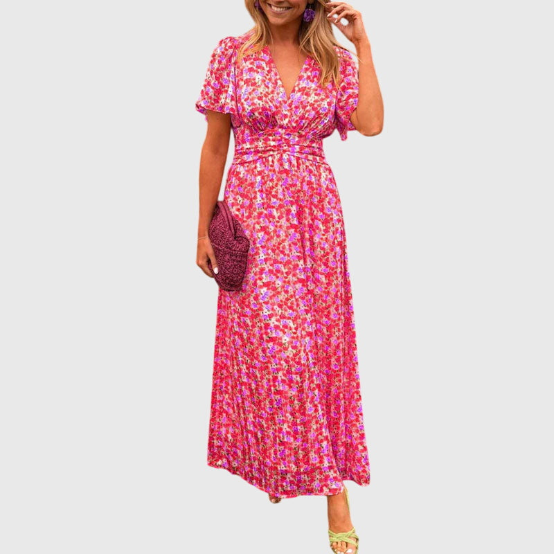 Women's Summer Dress | Light Breathable Floral Print, Flattering Fit 6