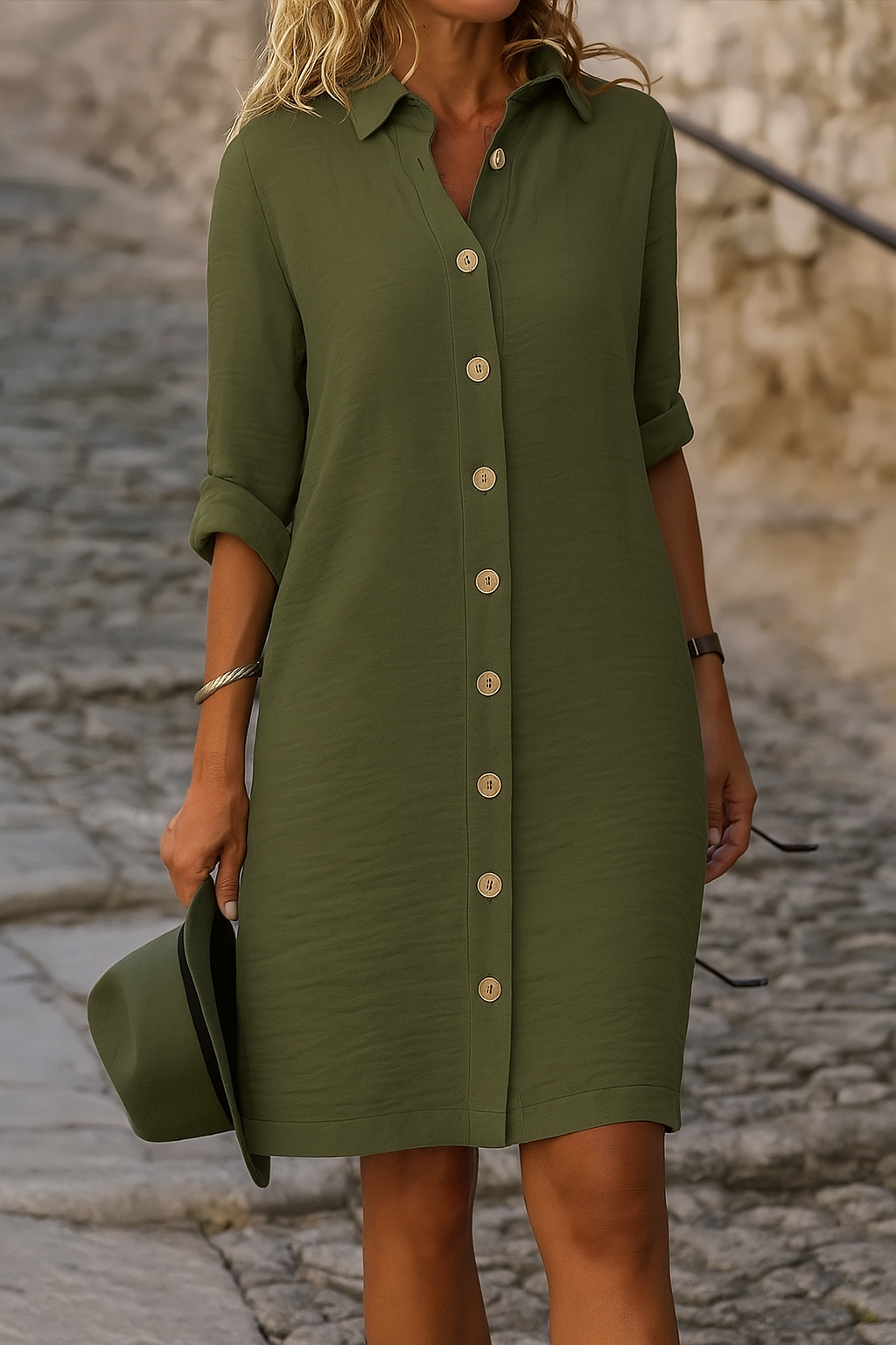 Women's Summer Maxi Dress | Breathable Fabric, V-Neck Design 10