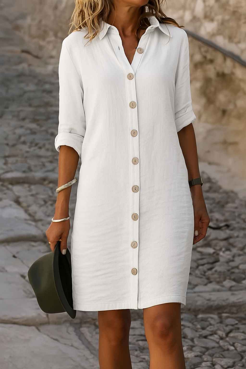 Women's Summer Maxi Dress | Breathable Fabric, V-Neck Design 9