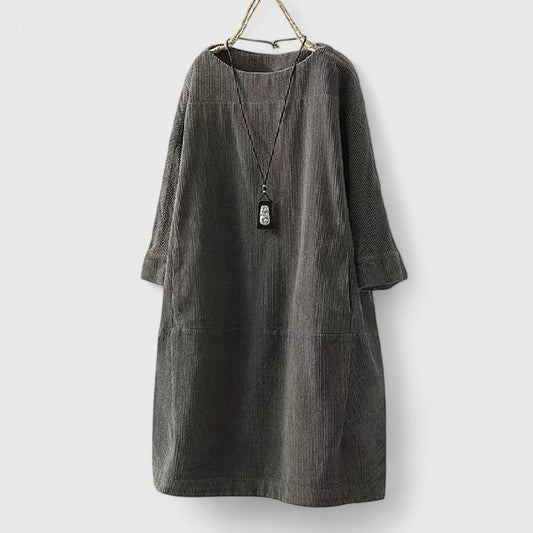 Women's Vintage-Inspired Midi Dress | Soft Fabric, Elegant Summer Style 0