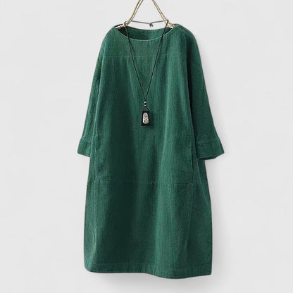 Women's Vintage-Inspired Midi Dress | Soft Fabric, Elegant Summer Style 4