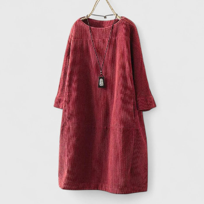 Women's Vintage-Inspired Midi Dress | Soft Fabric, Elegant Summer Style 6